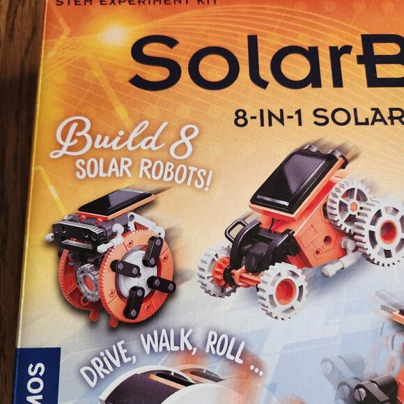 NEW Thames & Kosmos Solar Bots Robots STEM TOY KIT 8-in-1 Solar Robot Science Ex - Picture 10 of 16